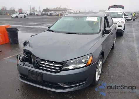 2013 Volkswagen Passat 2.0L Tdi Se from USA, damaged, VIN 1VWBN7A3XDC131014